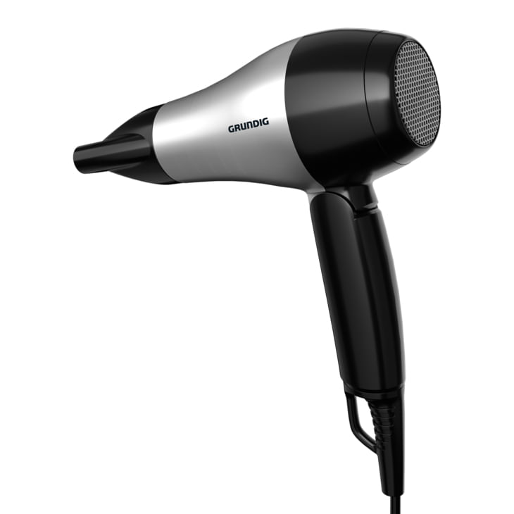 Grundig-HD-2200-asciuga-capelli-1200-W-Nero-Argento
