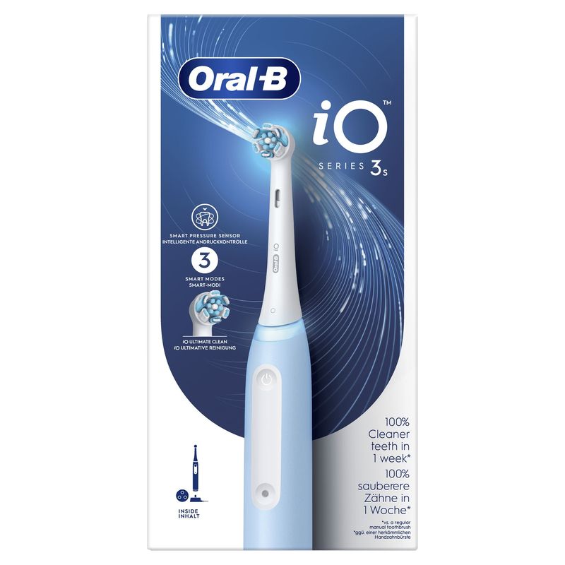 Braun-Oral-B-iO-3-Adulto-Spazzolino-a-vibrazione-Azzurro