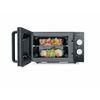 Severin-MW-7762-forno-a-microonde-Superficie-piana-Microonde-con-grill-20-L-800-W-Nero-Stainless-steel