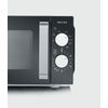 Severin-MW-7762-forno-a-microonde-Superficie-piana-Microonde-con-grill-20-L-800-W-Nero-Stainless-steel