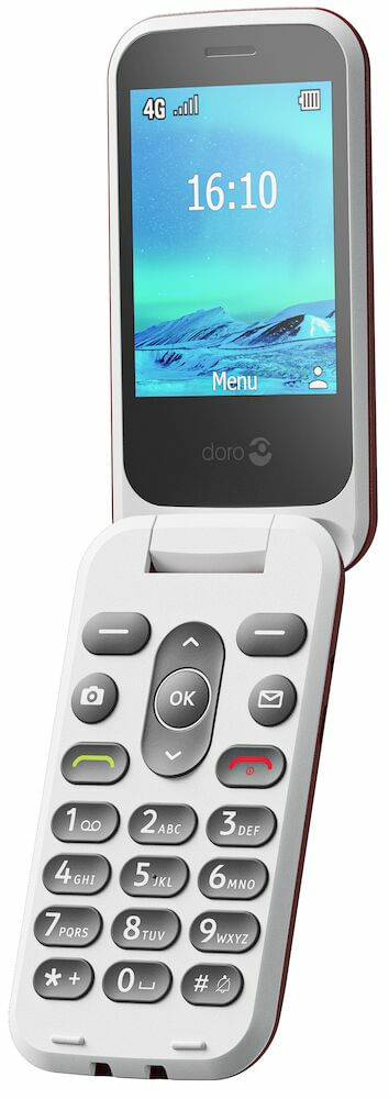 Doro-2880-4G-telefono-a-conchiglia-con-tasti-grandi-rosso