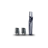 Panasonic-ER-GK60-Regolabarba-Viso-e-corpo-Lama-verticale-3-Pettini-accessori-Wet-Dry-Nero-Silver