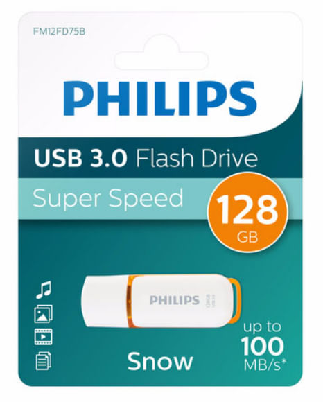 Philips-FM12FD75B-00-unitA -flash-USB-128-GB-USB-tipo-A-3.2-Gen-1--3.1-Gen-1--Arancione-Bianco