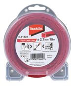 Filo-falciante-Makita-Four-Leaf-27-mm-x-15-m-rosso