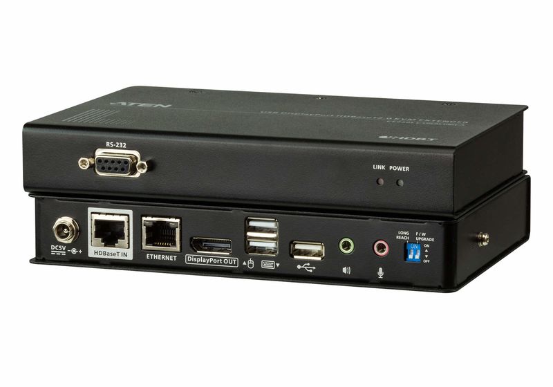 ATEN-USB-DisplayPort-HDBaseT2.0-KVM-Extender