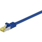 Goobay RJ-45 CAT7 0.5m cavo di rete Blu 0,5 m S/FTP (S-STP)