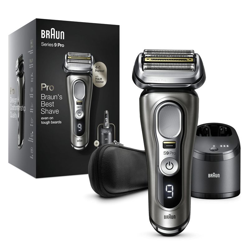 Braun-Series-9-Pro-9465cc-Rasoio-Elettrico-Barba-Testina-Con-Rifinitore-ProLift-4-1-Stazione-SmartCare-5-In-1