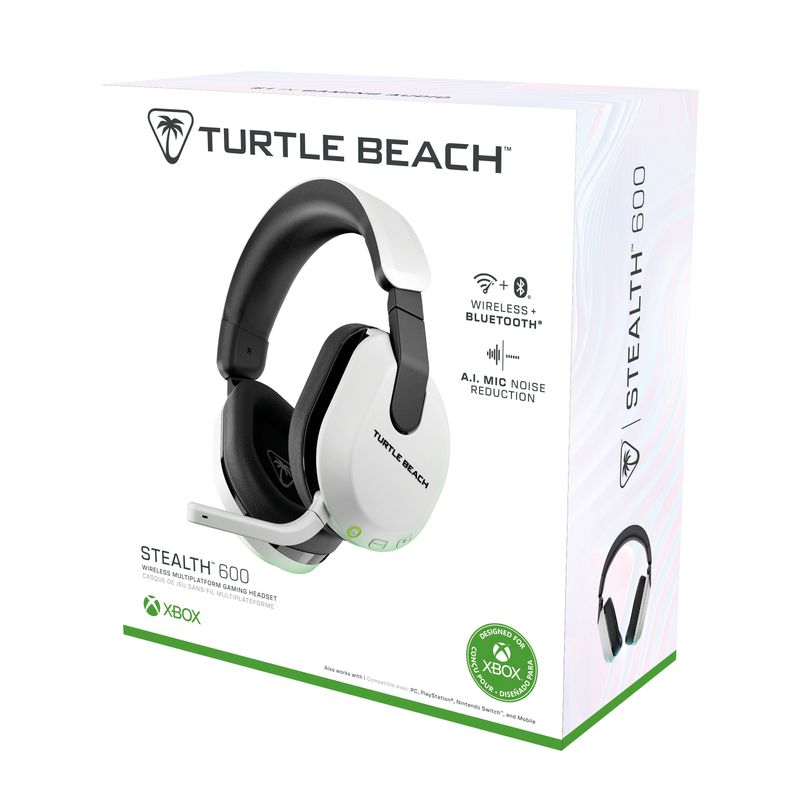 Turtle-Beach-Stealth-600-Gen-3-Auricolare-Wireless-A-Padiglione-Giocare-Bluetooth-Bianco