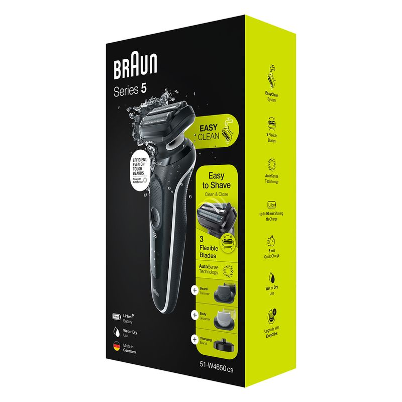 Braun-Series-5-51-W4650CS-rasoio-elettrico-Trimmer-Bianco