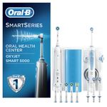 Oral-B-Oral-Center-Spazzolino-Elettrico-Smart-5000-e-Idropulsore-Oxyjet-con-4-Testine-Oxyjet---6-Testine-Di-Ricambio