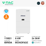 V-TAC Inverter Fotovoltaico Hiconics HiEnergy Monofase Ibrido ALL-IN