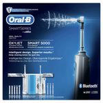 Oral-B-Oral-Center-Spazzolino-Elettrico-Smart-5000-e-Idropulsore-Oxyjet-con-4-Testine-Oxyjet---6-Testine-Di-Ricambio