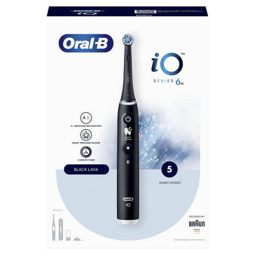 Braun-Oral-B-iO---6---Spazzolino-Elettrico-Ricaricabile-Nero-Lava-con-Custodia-da-Viaggio