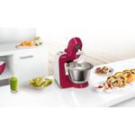 Robot-da-cucina-Bosch-MUM58420-CreationLine-rosso-argento