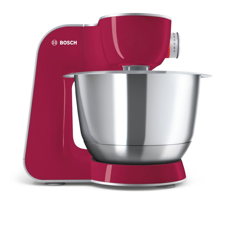 Robot-da-cucina-Bosch-MUM58420-CreationLine-rosso-argento