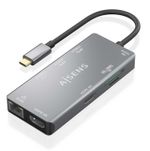 AISENS-ASUC-9P018-GR-replicatore-di-porte-e-docking-station-per-laptop-Cablato-USB-3.2-Gen-1--3.1-Gen-1--Type-C-Grigio