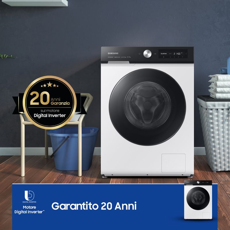 SAMSUNG-BeSPOKE-AI-WW90DB7U94GEU3-Lavatrice-a-carica-frontale-9-Kg-Classe-A-Ecodosatore-AI-Lavaggio-e-Control-Profondita--60-bianco