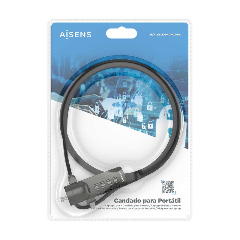 AISENS-ASLK-D40N03-BK-cavo-di-sicurezza-Nero-15-m