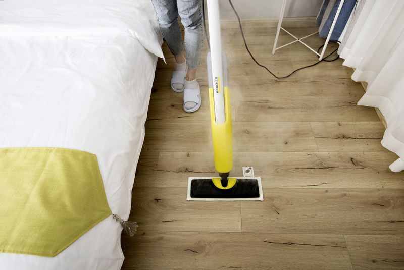 Karcher-Karcher-SC-2-Upright-EasyFix-Scopa-a-vapore-04-L-1600-W-Nero-Grigio-Bianco-Giallo