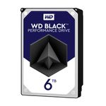 Western Digital Black disco rigido interno 6 TB 7200 Giri/min 128 MB 3.5" Serial ATA III