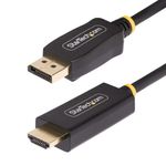 StarTech.com Cavo da DisplayPort a HDMI da 2m, 4K 60 Hz con HDR, Adattatore da DisplayPort a HDMI 2.0b