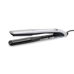 BaByliss Steam Lustre Styler Piastra per capelli Vapore Nero, Bianco 2,5 m