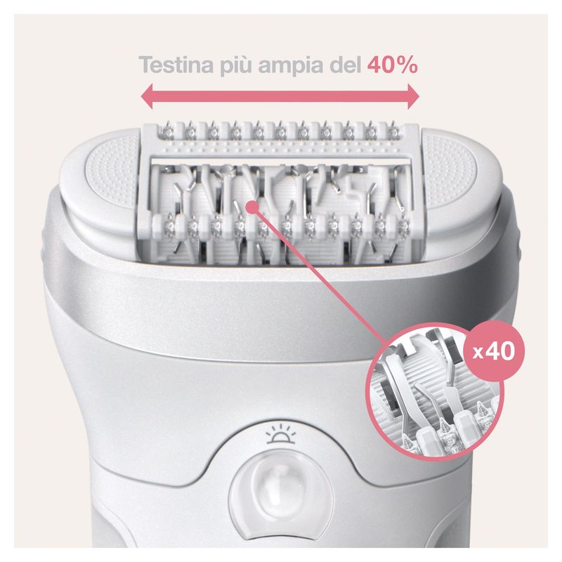 Braun-Silk-epil-9-9-705-Epilatore-Donna-Per-Una-Rimozione-Duratura-Dei-Peli-Bianco-Argento