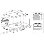 Whirlpool-TKRL-650-IX-Acciaio-inossidabile-Da-incasso-58-cm-Gas-4-Fornello-i-