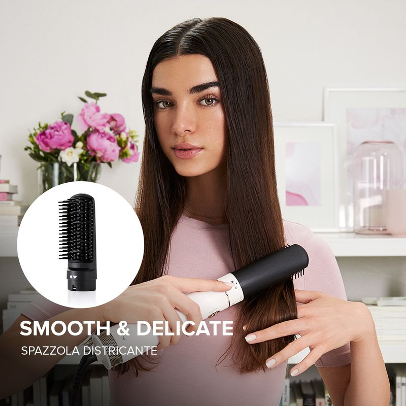 Bellissima-Imetec-Air-Wonder-Spazzola-Ad-Aria-Calda-Tecnologia-A-Ioni-Spazzole-Rivestite-In-Ceramica-E-Cheratina