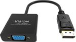 Vision-TC-DPVGA-BL-cavo-e-adattatore-video-DisplayPort-VGA-D-Sub-Nero--VISION-Professional-installation-grade-DisplayPor