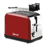 Girmi TP56 6 2 fetta/e 850 W Rosso, Acciaio inossidabile