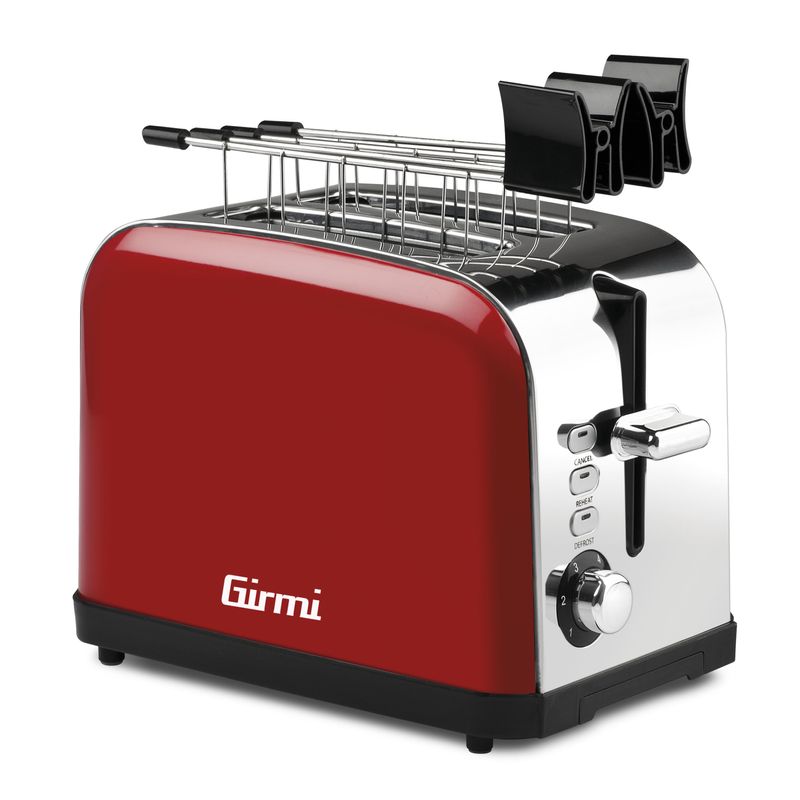 Girmi-TP56-6-2-fetta-e-850-W-Rosso-Stainless-steel