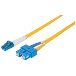 Intellinet 473729 cavo InfiniBand e in fibra ottica 5 m LC SC Giallo