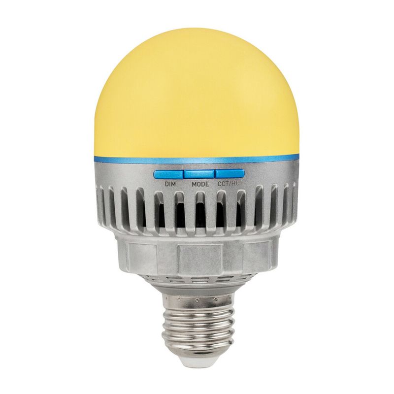 Nanlite-PavoBulb-10C-RGBWW-Lampadina-intelligente-Bluetooth-Bianco-Metallico-10-W