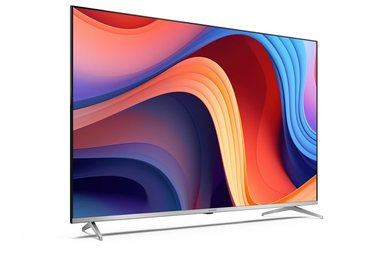 Sharp-55GP6260E-Tv-QLed-55---Ultra-Hd-4k-Google-Smart-Tv-Qd-Dvb-t-T2-C-S-S2-Hevc