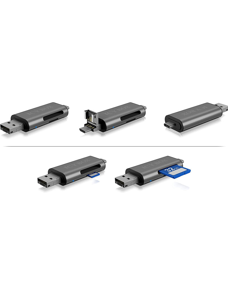 Hochwertiges-Aluminium--Externer-Kartenleser-mit-USB-Type-C-und-Dual-Type-A---micro-B-Stecker--Untersttzt-OTG-Funktion-a