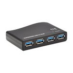 Eaton Tripp Lite U360-004-R-INT hub di interfaccia USB 3.2 Gen 1 (3.1 Gen 1) Type-B 5000 Mbit/s Nero