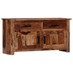 vidaXL Credenza 100x30x50 cm in Legno Massello di Sheesham