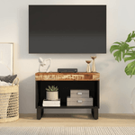 vidaXL Mobile Porta TV 60x33x43,5 in Legno Massello di Recupero