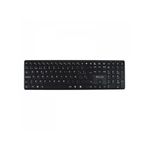 V7 Tastiera Bluetooth KW550ESBT da 24 GHZ a due modalit  QWERTY spagnolo - Nero (BLUETOOTH SILENT KEYBOARD ES - 2.4GHZ D