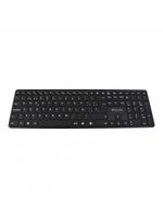 V7-Tastiera-Bluetooth-KW550ESBT-da-24-GHZ-a-due-modalit--QWERTY-spagnolo---Nero--BLUETOOTH-SILENT-KEYBOARD-ES---2.4GHZ-D