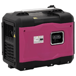 VidaXL 8720845682651 gruppo elettrogeno 2700 W 4 L Benzina Nero, Rosa