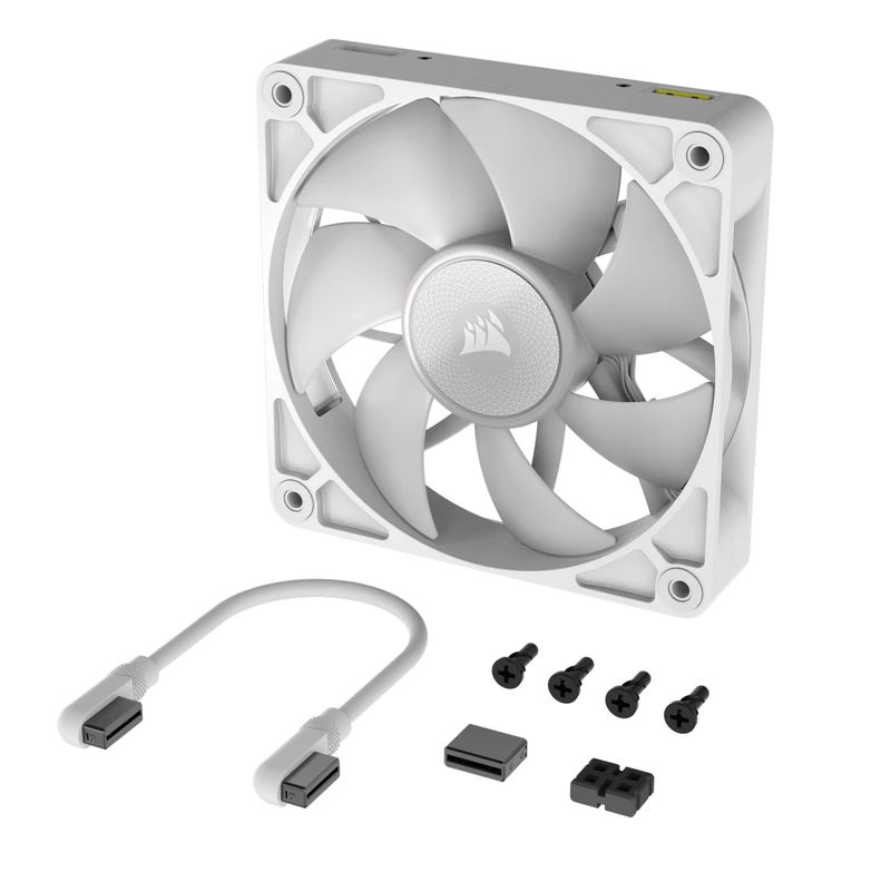 Corsair-iCUE-LINK-RX140-RGB-Case-per-computer-Ventilatore-14-cm-Bianco-1-pz--CORSAIR-ICUE-RX140-RGB-140MM-PWM-1PK-WHI-