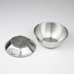 Girmi-PS85-Stainless-steel-Superficie-piana-Rotondo-Bilancia-da-cucina-elettronica