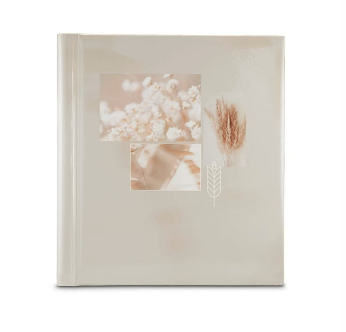 Hama-Singo-II-album-fotografico-e-portalistino-Beige-20-fogli-Rilegatura-a-spirale