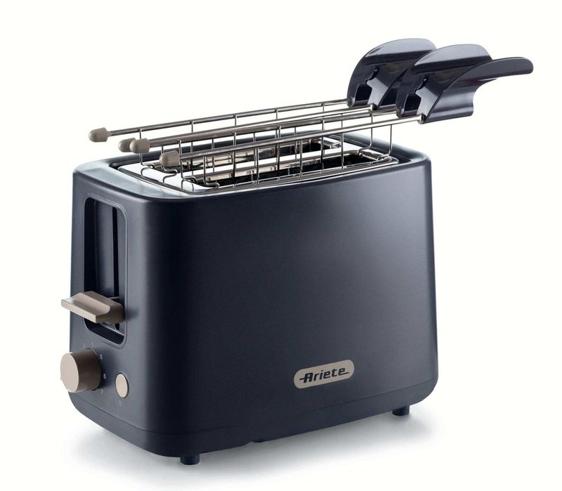 Ariete-157-Tostapane-Breakfast-760W-Capacita--2-fette-di-pane-Pinze-in-acciaio-inox-7-livelli-di-doratura