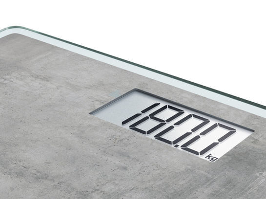 Soehnle-Style-Sense-Compact-300-Quadrato-Grigio-Bilancia-pesapersone-elettronica
