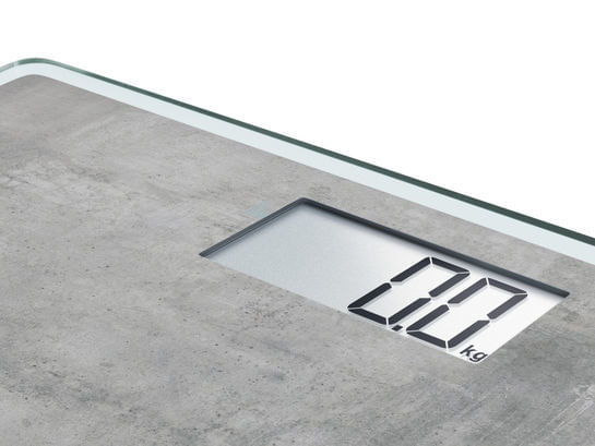 Soehnle-Style-Sense-Compact-300-Quadrato-Grigio-Bilancia-pesapersone-elettronica