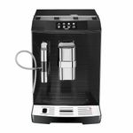 Acopino-Modena-ONE-TOUCH-Macchina-per-Espresso-Inox-Spazzolato-Nero