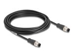 Delock-M12-Kabel-A-kodiert-8-Pin-Stecker-zu-PVC-5-m--80808-